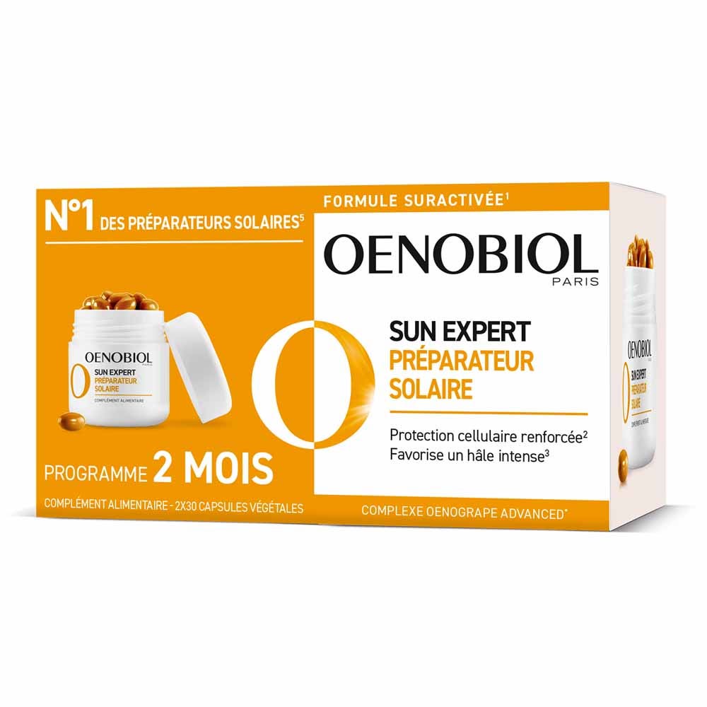 Oenobiol Sun Expert Preparador solar 2 x 30 cápsulas