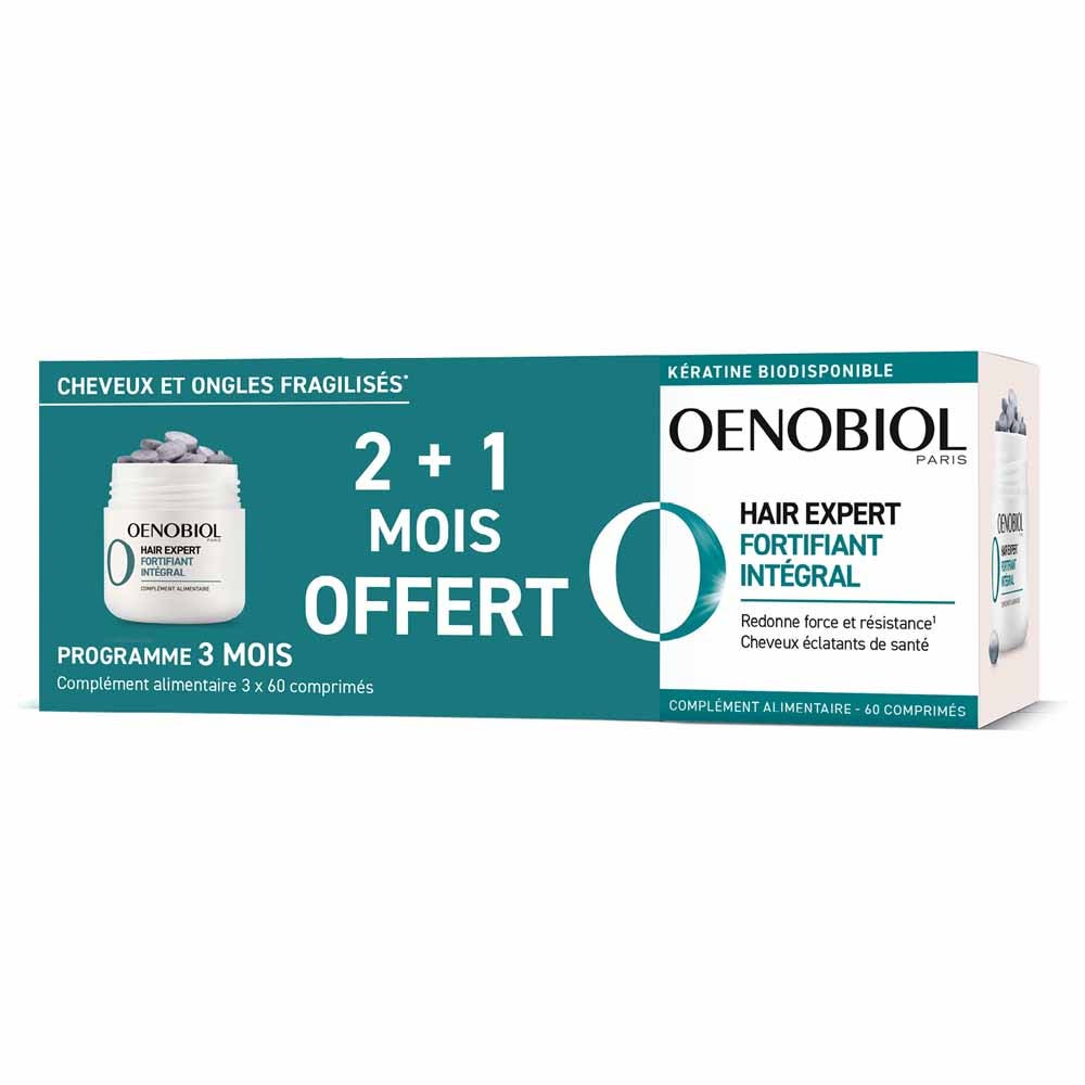 Oenobiol Hair Expert Fortificante integral 3 x 60 comprimidos