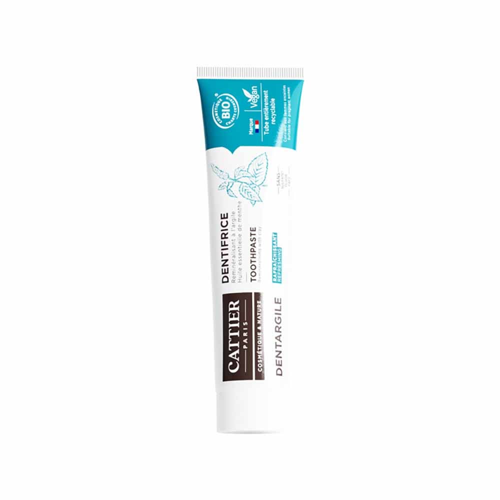 Cattier Dentífricos Dentargile Dentifrico Con Aceite Esencial De Menta Bio 75ml