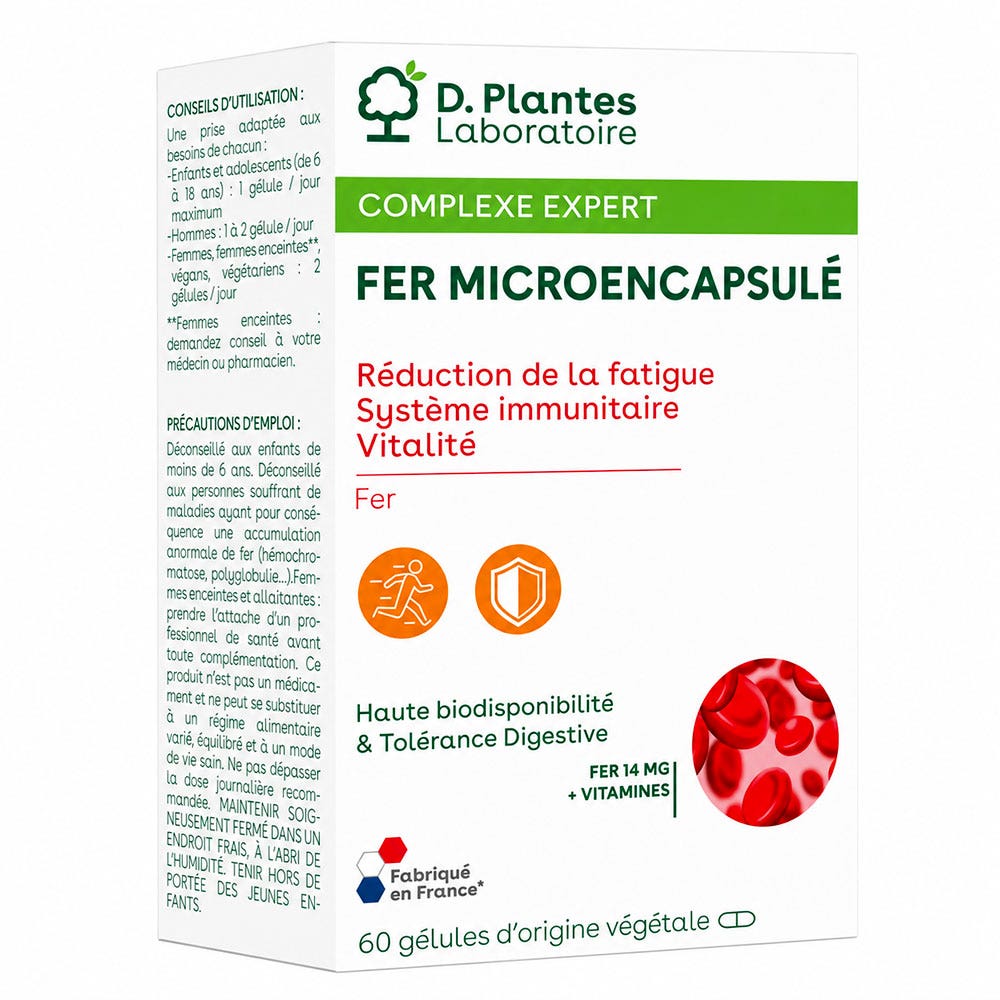 Diet Horizon Fer microencapsulado 60 cápsulas