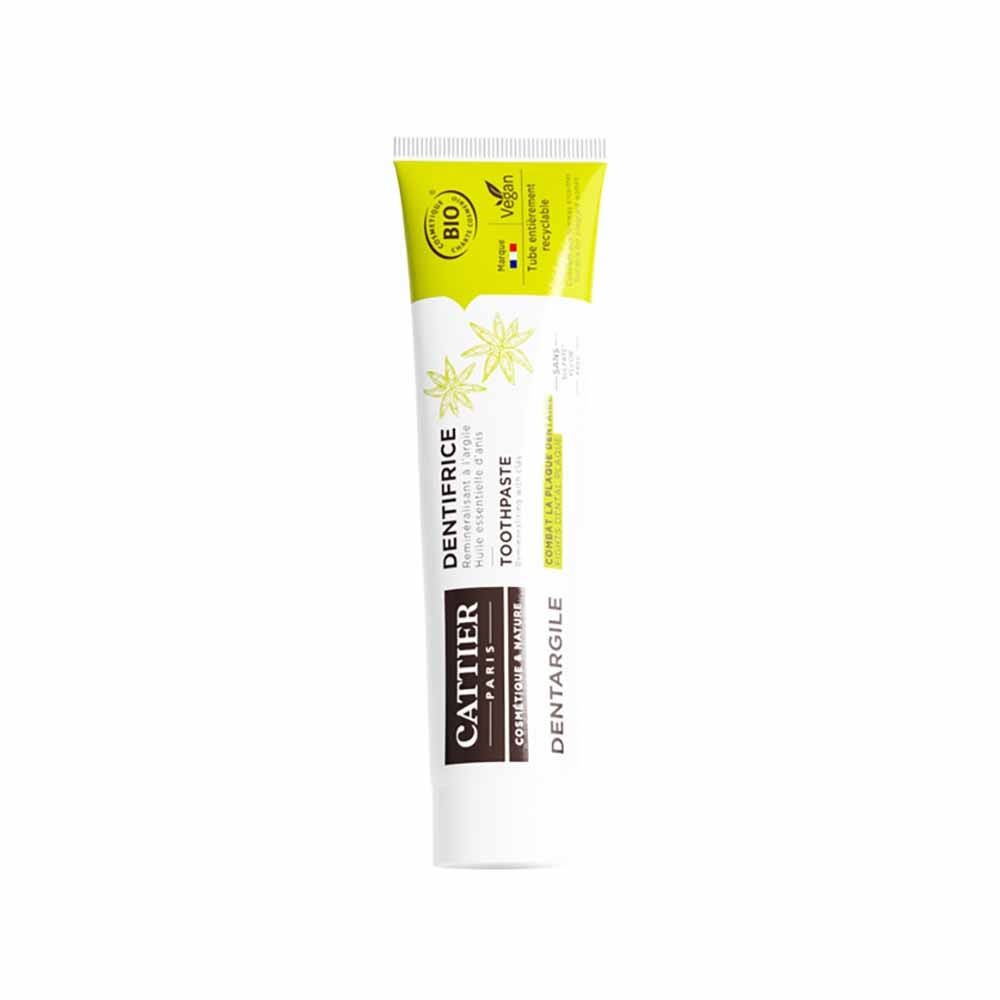 Cattier Dentífricos Dentargile Dentifrico Aceite Esencial Anís Bio 75ml