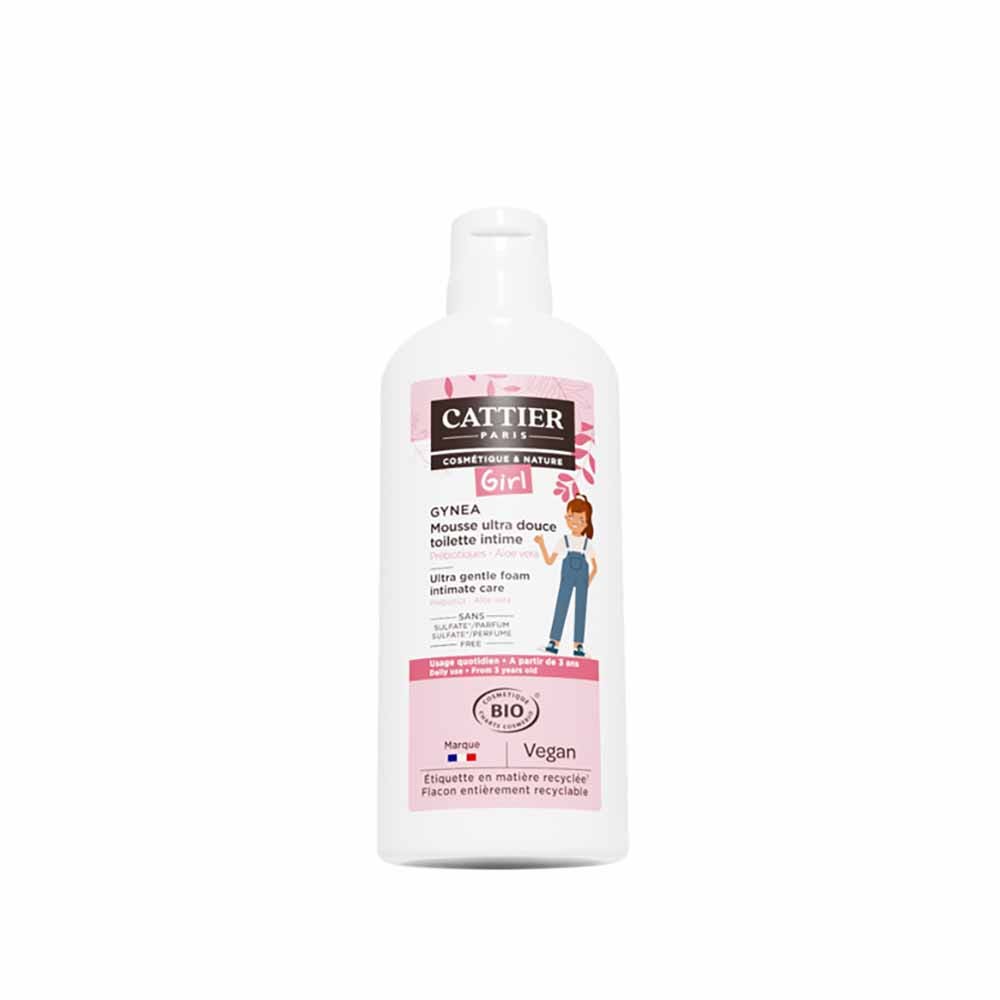 Cattier Gynea Girl Espuma Inodoro Ultra Doux A partir de 3 años 150 ml