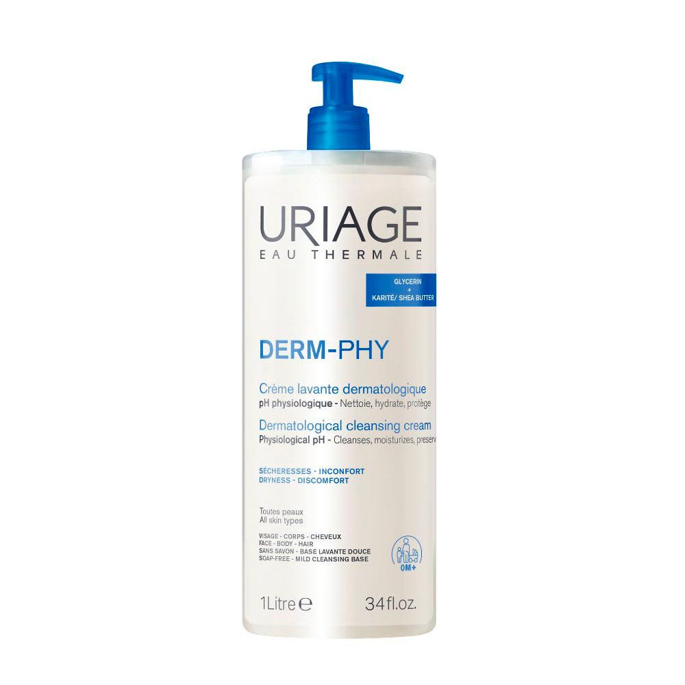 Uriage Derm-Phy Crema limpiadora 1 l