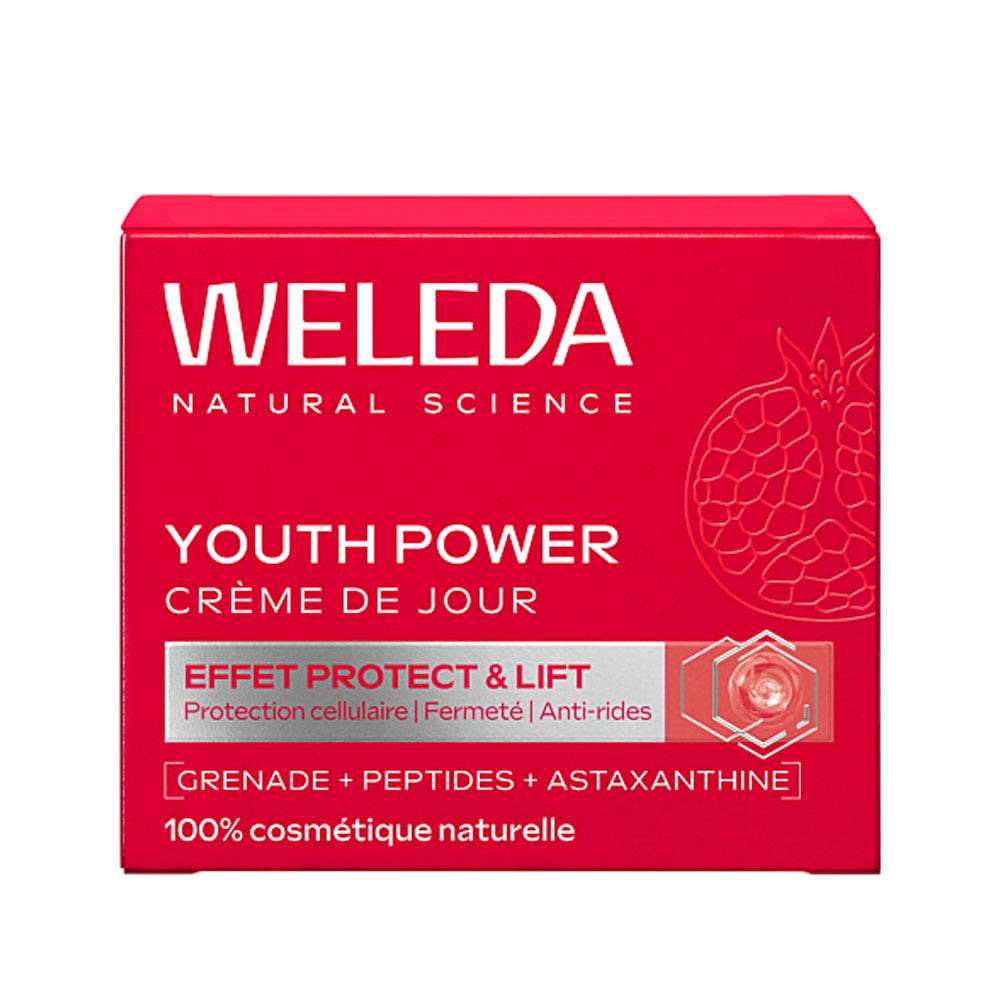 Weleda Granada Crema de día antiarrugas Youth Power y péptidos de Maca 40 ml