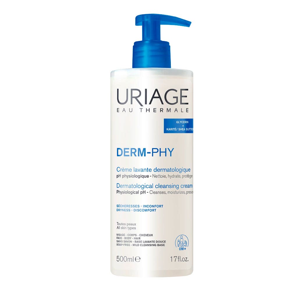 Uriage Derm-Phy Crema lavante 500 ml
