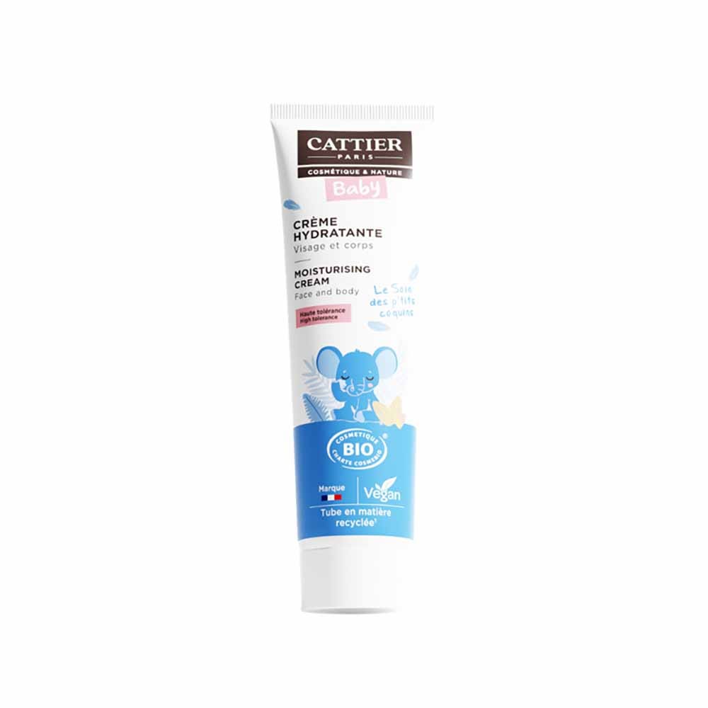 Cattier Bebé Crema hidratante bio rostro y cuerpo 75ml