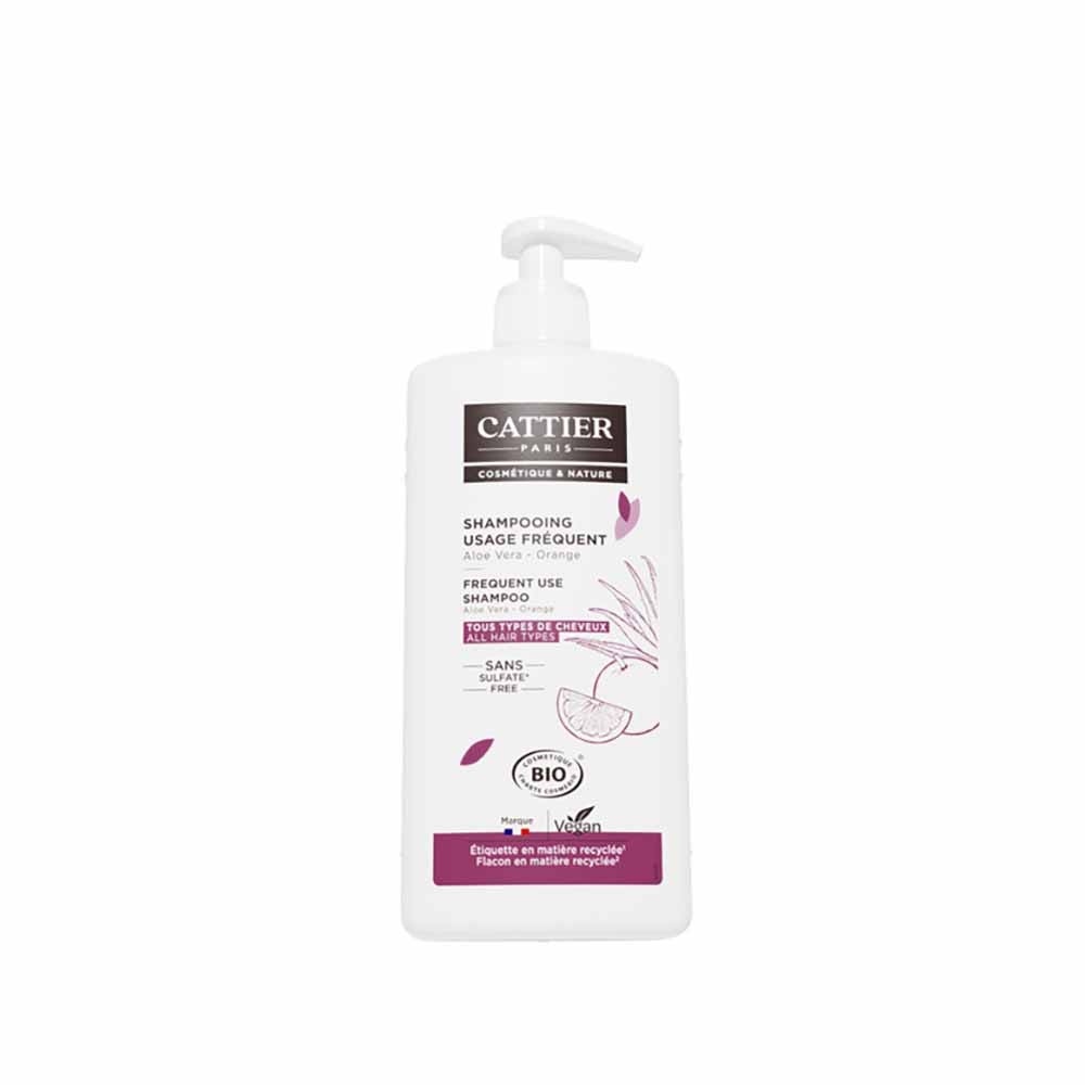 Cattier Champú Uso Frecuente Aloe Vera 500ml