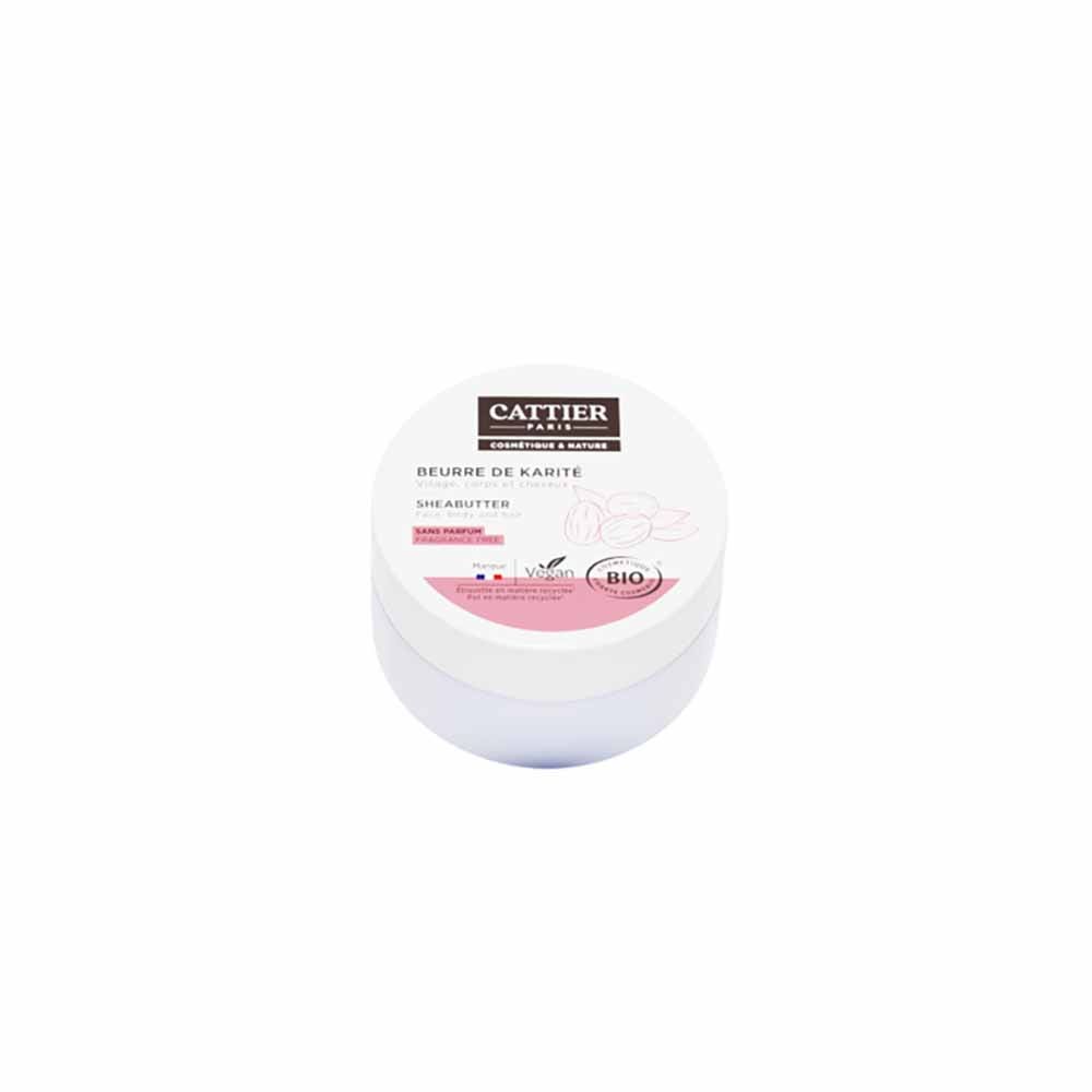 Cattier Manteca de karité sin perfume bio 20g