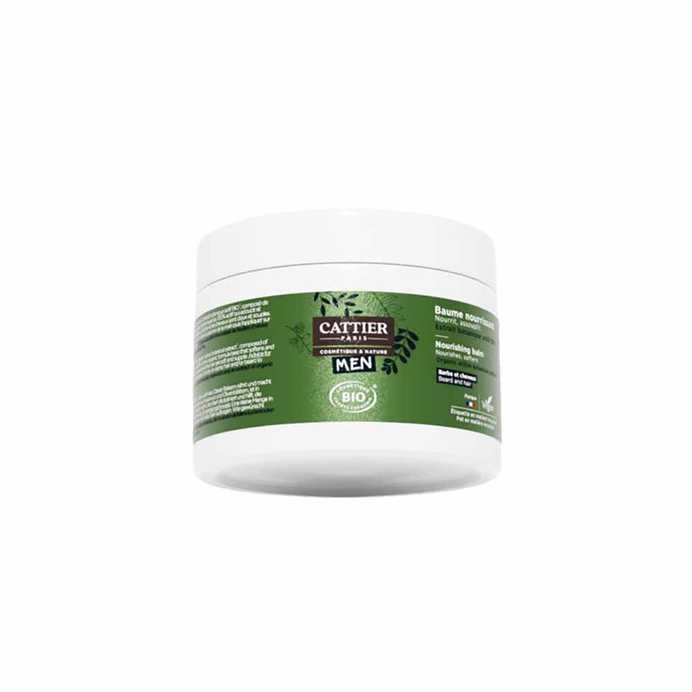 Cattier Hombre Bálsamo nutritivo ecológico Barba y pelo 90g
