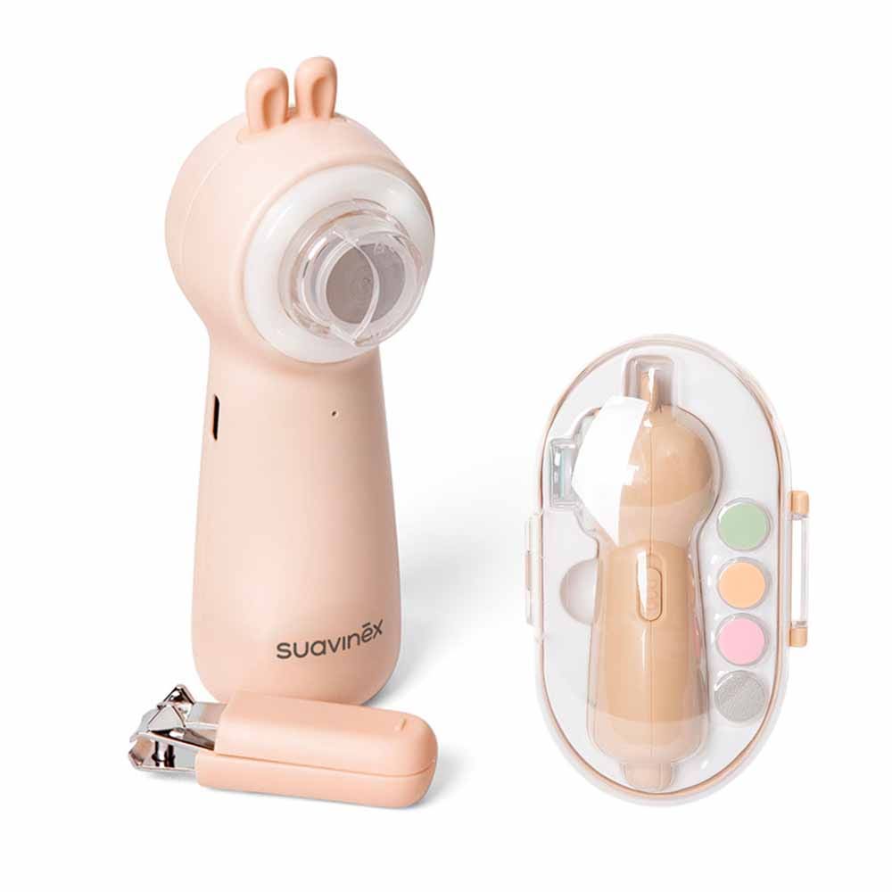 Suavinex Wonderland Set lime eléctrico + cortaúñas