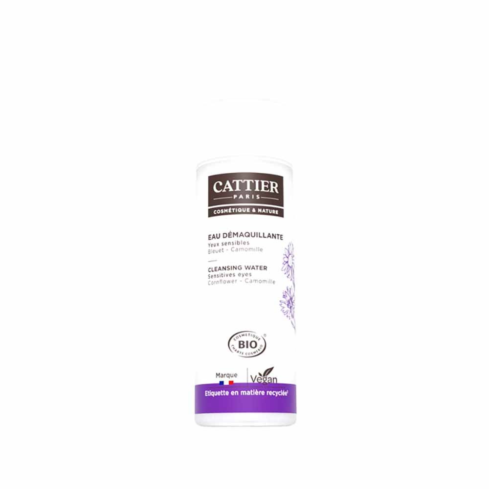 Cattier Pétalo de Iris agua desmaquillante bio ojos sensibles 150ml