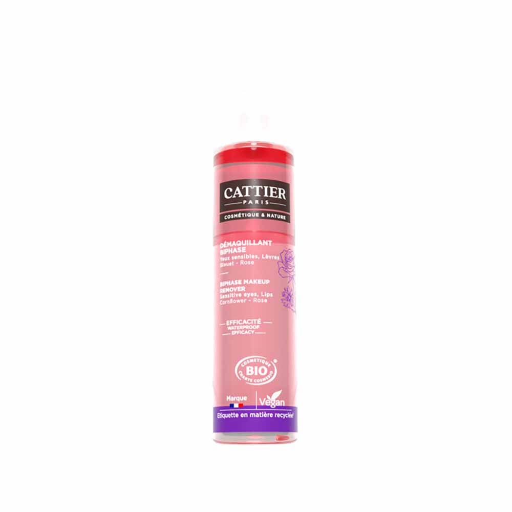 Cattier Desmaquillante vegetal doble fase ojos y labios bio Sinfonía 150ml