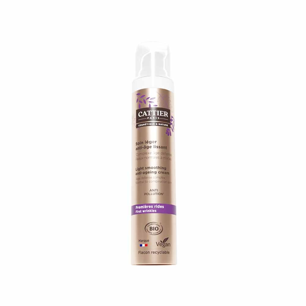 Cattier Antiedad Crema ligera alisadora pieles normales a mixtas bio Nectar Eternel 50ml