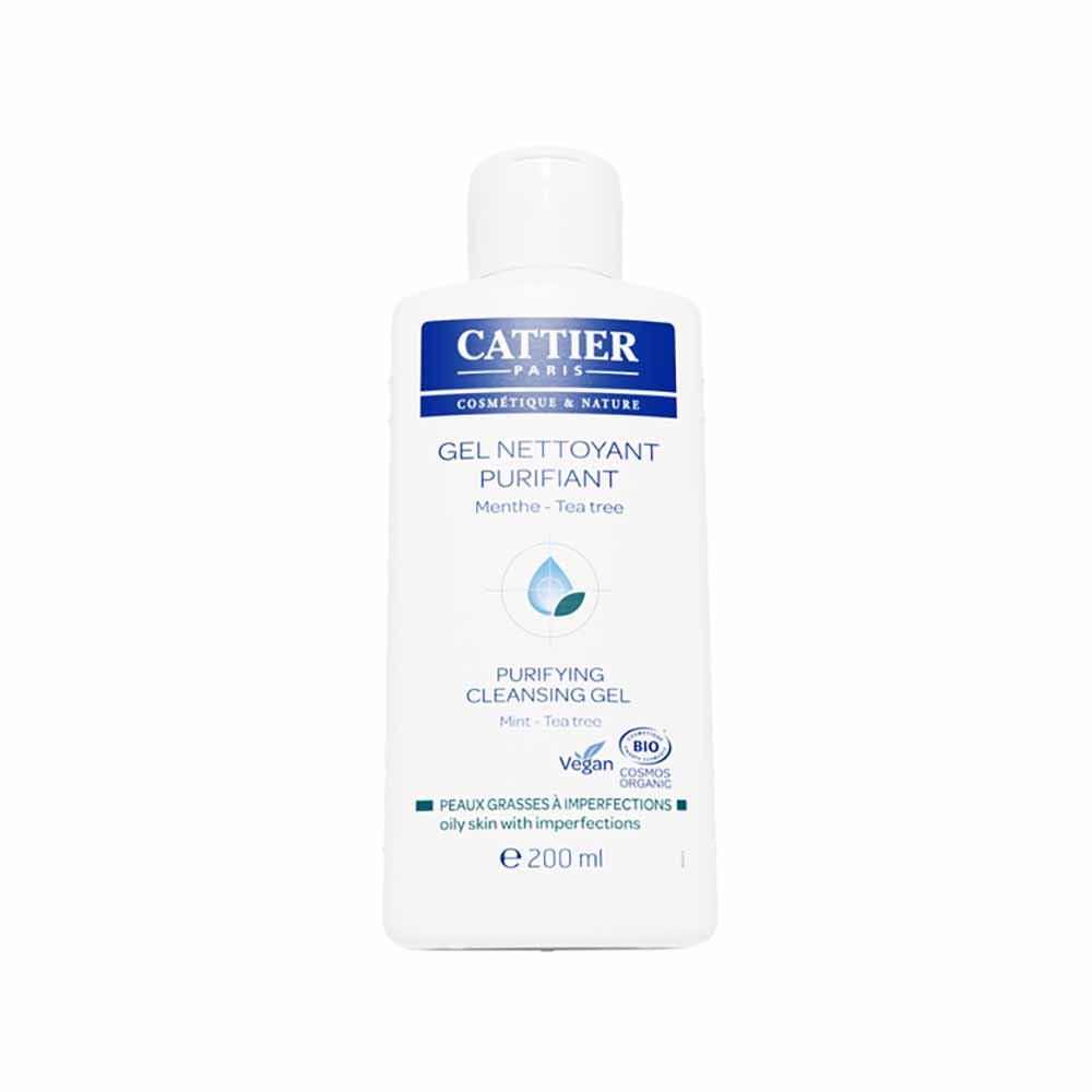 Cattier Gel Limpiador Purificante Para Pieles Grasas Con Imperfecciones Bio 200ml