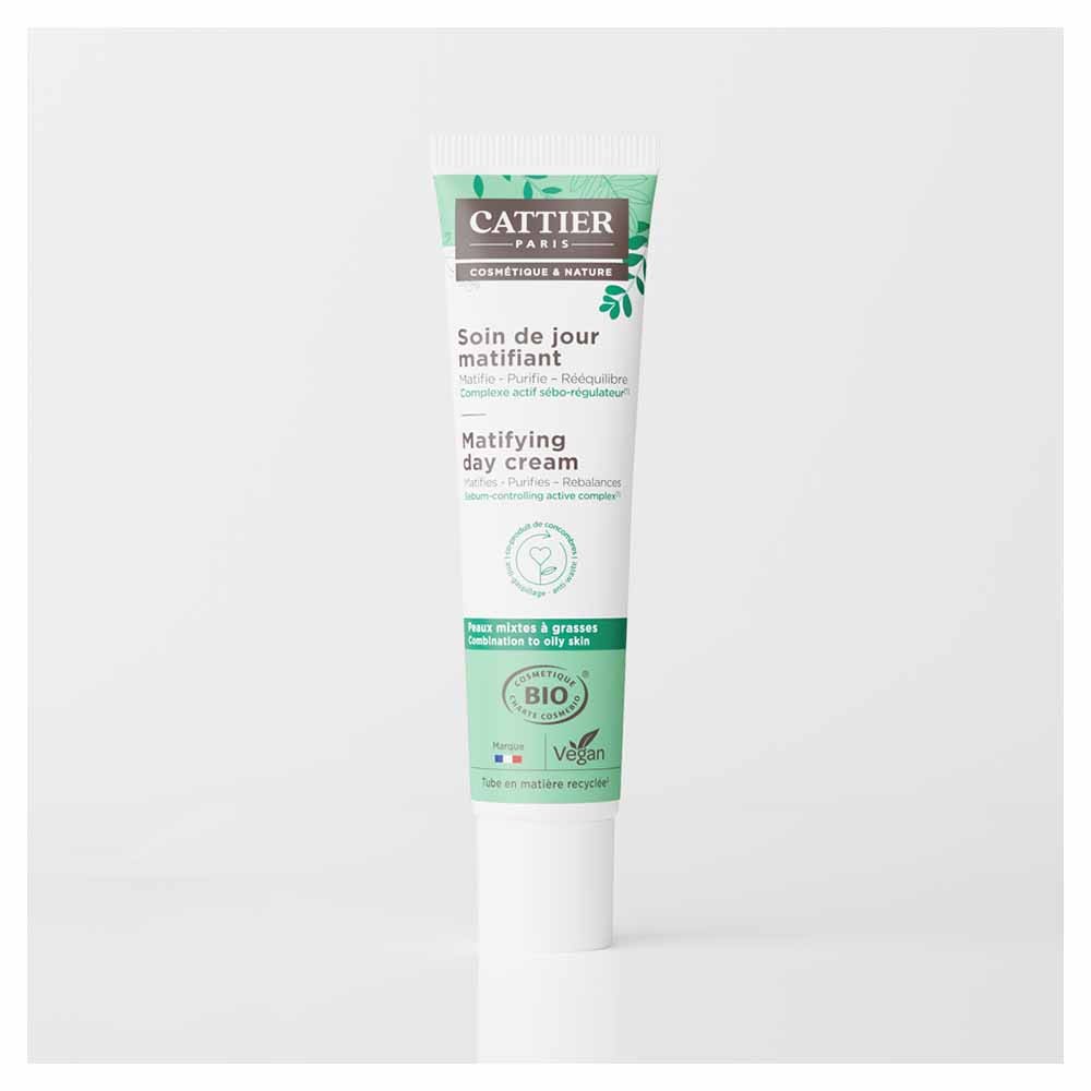 Cattier Dermo Crema de día matificante Pieles mixtas a grasas 40 ml
