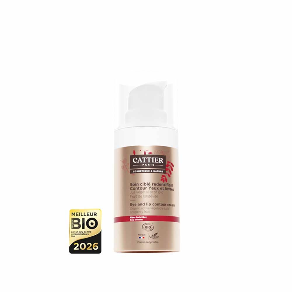 Cattier Contorno de Ojos y Labios BIO Densificante Target Care Rides instalées 15ml