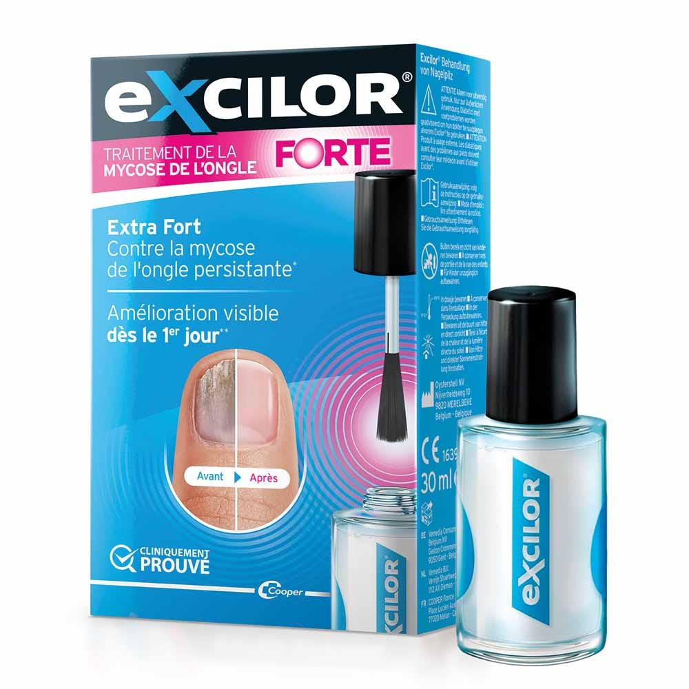 Excilor Tratamiento de los hongos en las uñas Fuerte 30 ml