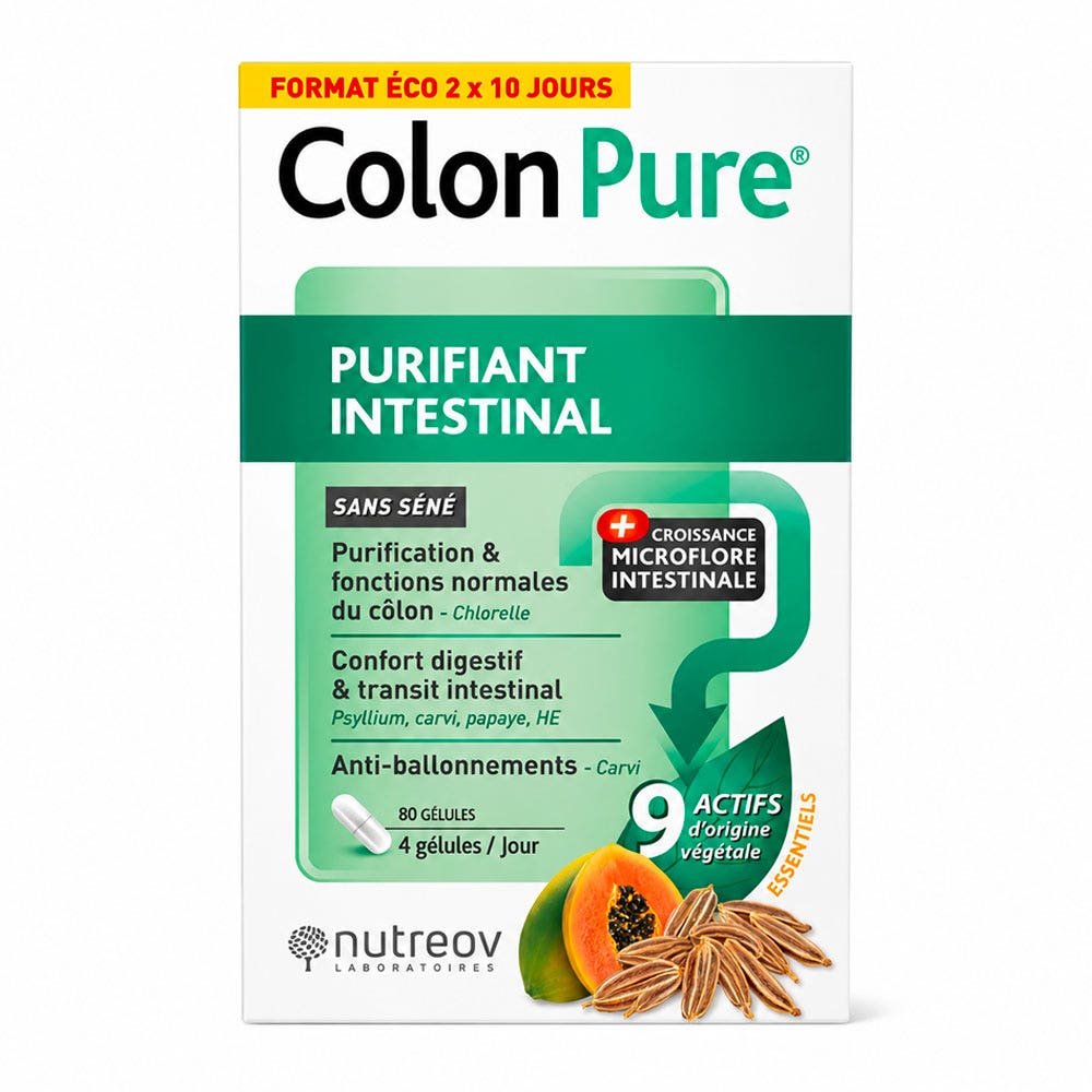 Phytea Colon Pure purificante intestinal 80 cápsulas