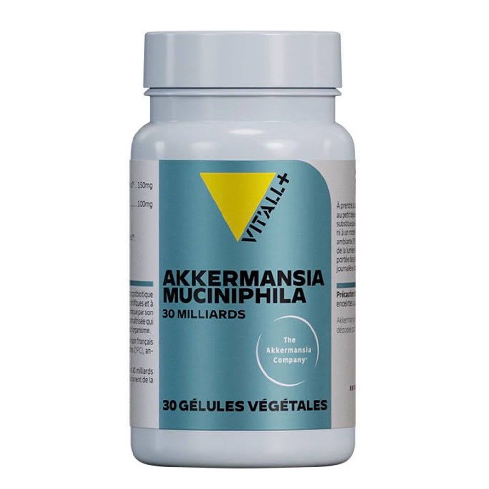 Vit'All+ Akkermansia Muciniphila 30 mil millones 30 cápsulas vegetales