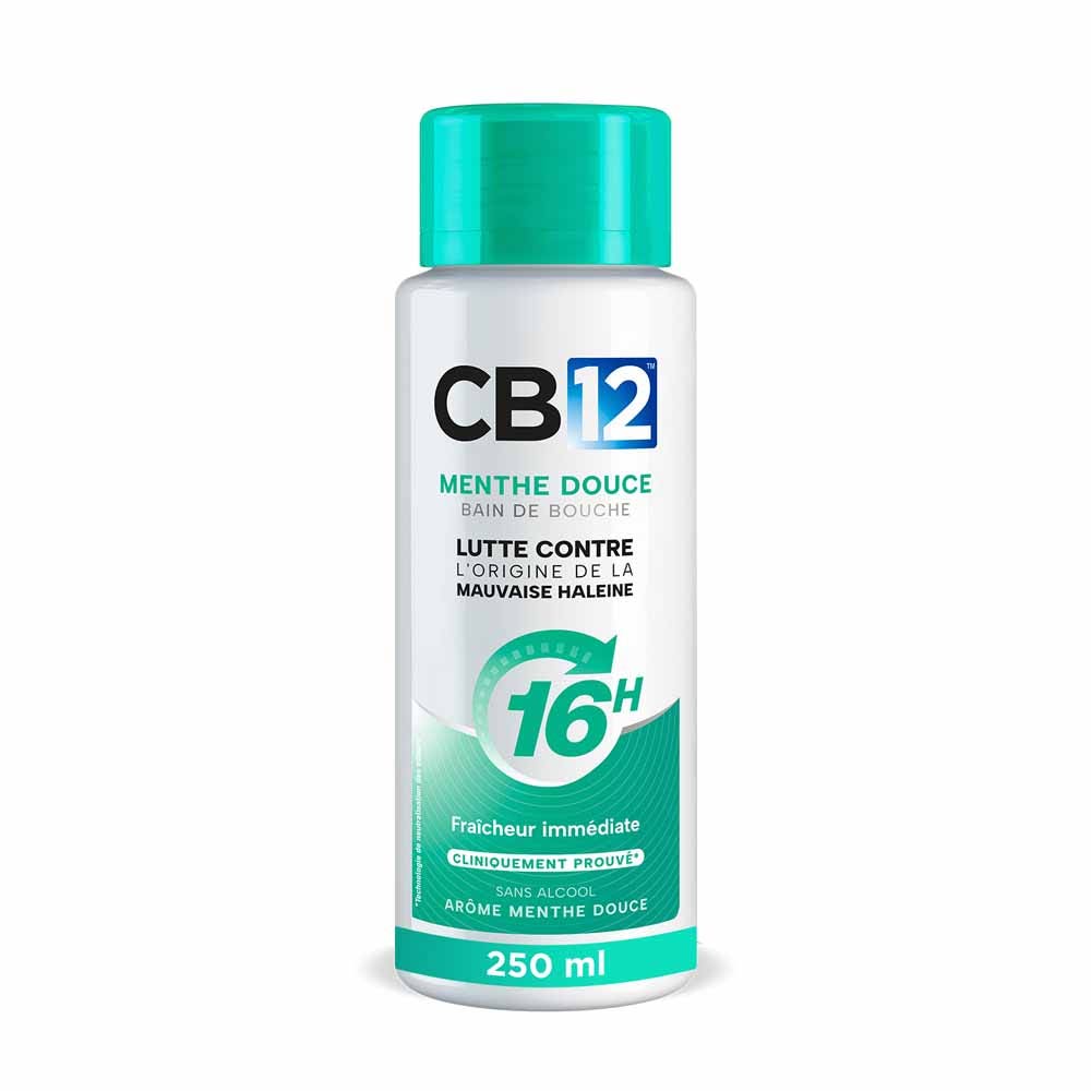 Cb12 Enjuague bucal de menta suave Menthe Légère 250 ml