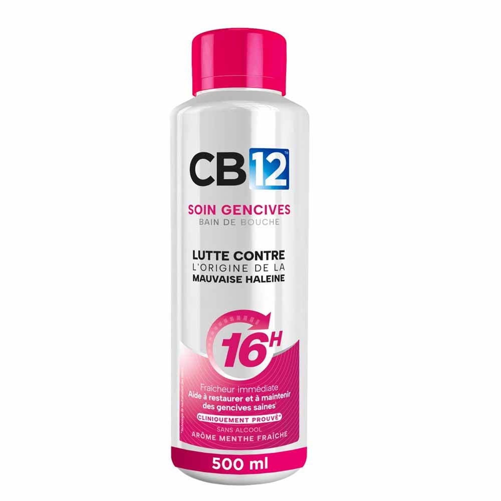 Cb12 Colutorio encías sensibles sabor menta fresca 12h 500 ml