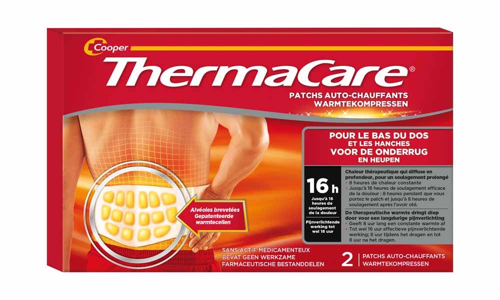 Thermacare Parche efcto calor para espalda x2