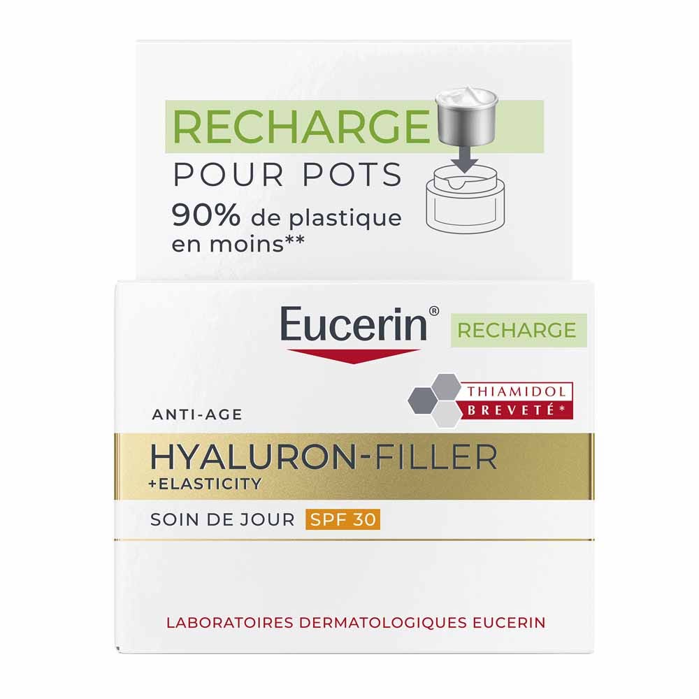 Eucerin Hyaluron-Filler + Elasticity Recambio de Cuidado Diurno SPF30 50 ml