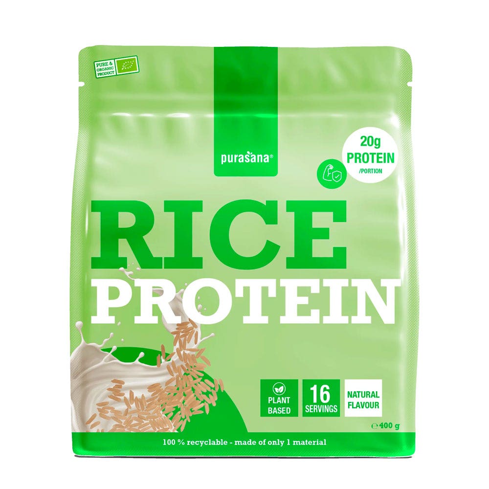 Purasana Proteínas vegetales de arroz 400 g