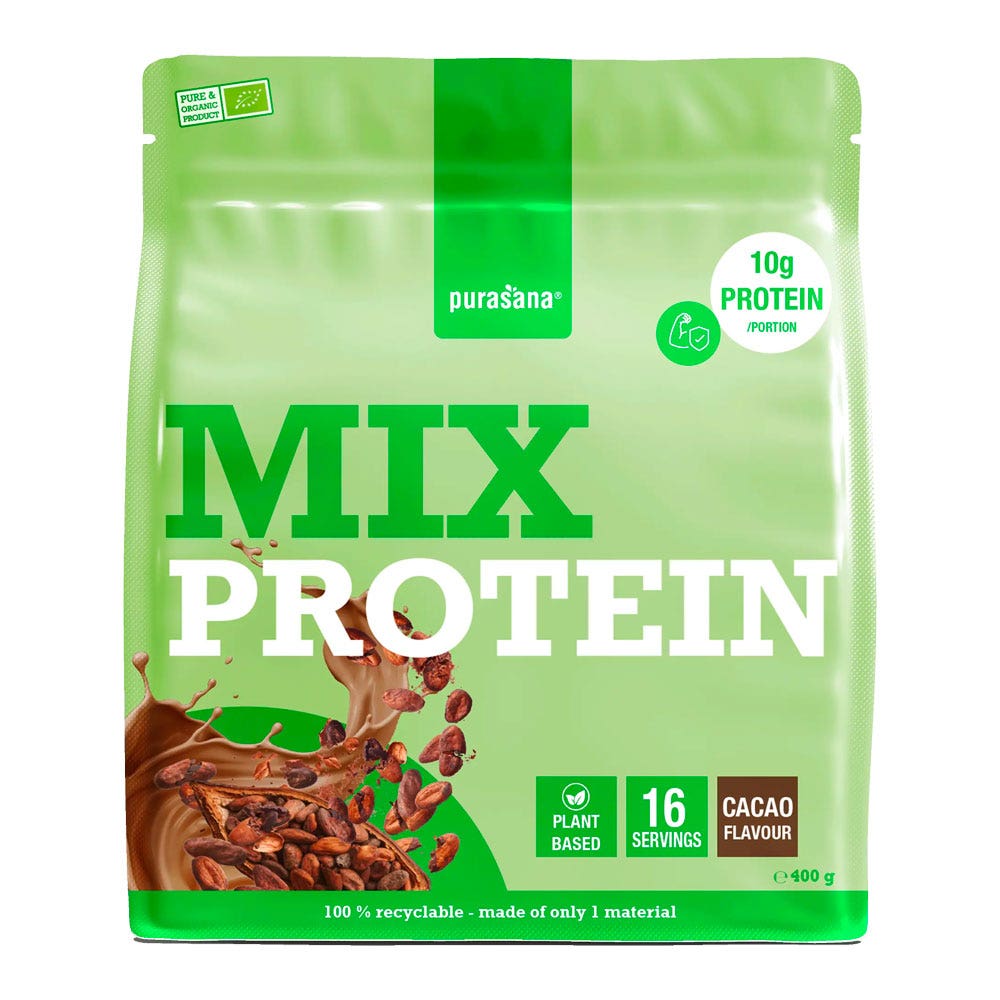 Purasana Proteínas vegetales mix bio 400 g