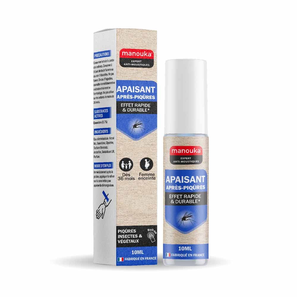 Manouka Roll-on Aliviador Picazones Picaduras Insectos Y Vegetales 10 ml