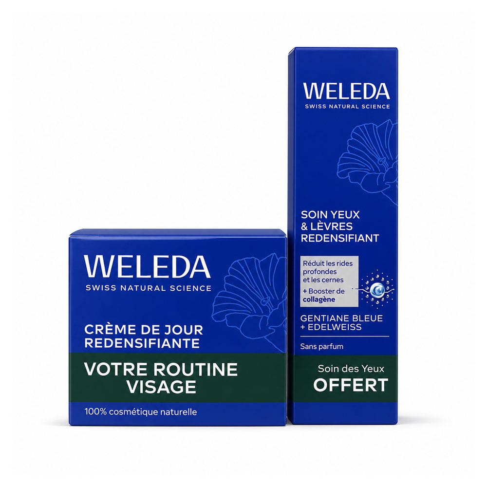 Weleda Crema de día redensificante y cuidado de ojos y labios