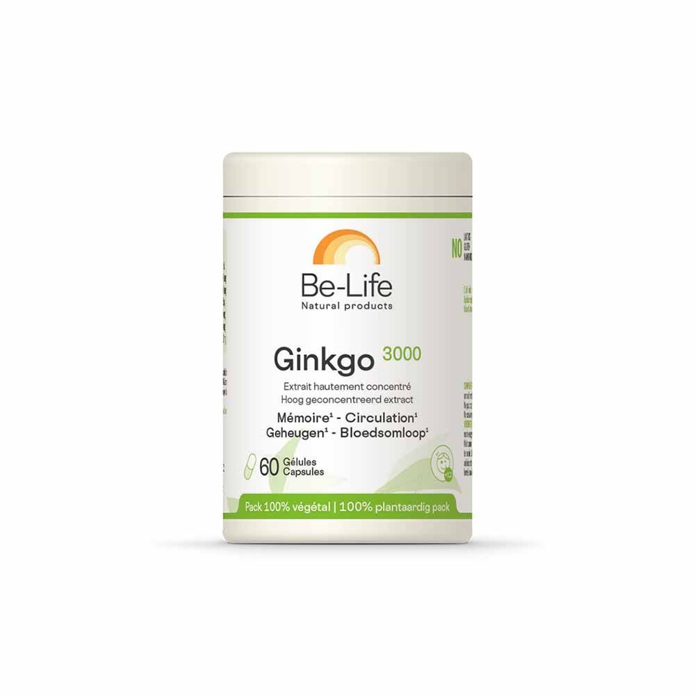 Be-Life Ginkgo 3000 60 cápsulas