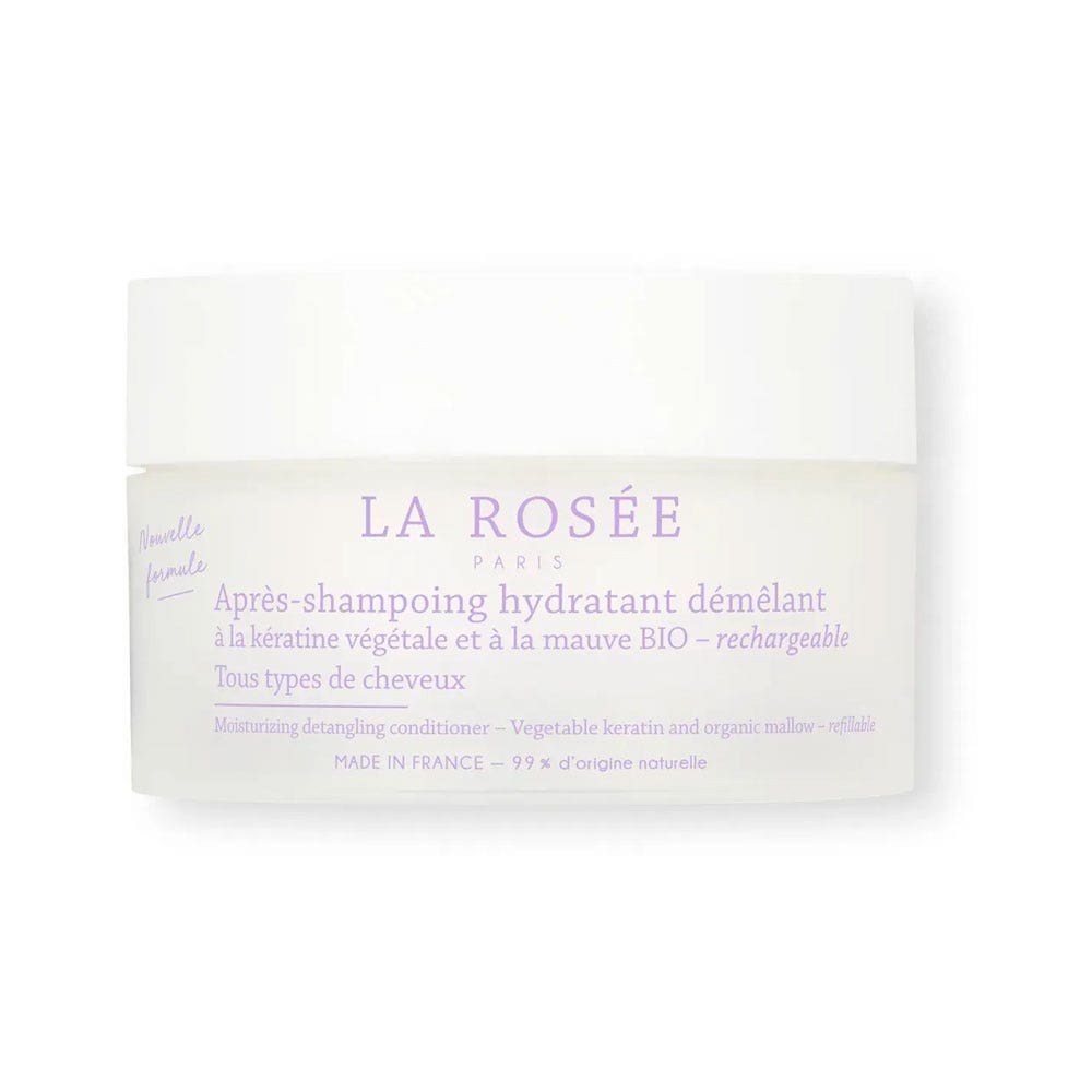 LA ROSÉE Acondicionador hidratante desenredante con queratina vegetal y malva 200 g