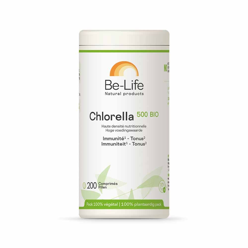 Be-Life Chlorella 500 bio 200 comprimidos