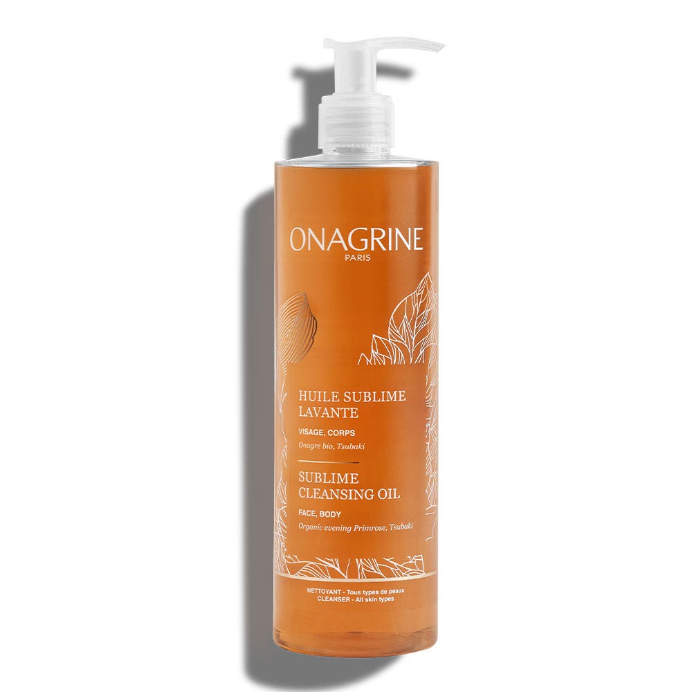Onagrine Aceite sublime limpiador rostro y cuerpo 400 ml