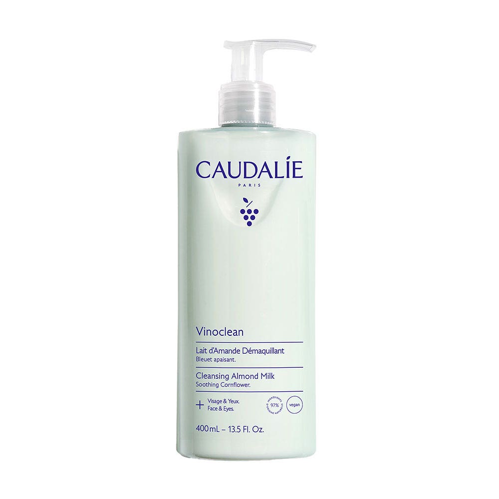 Caudalie Vinoclean Loción almendra desmaquillante rostro y ojos 400ml