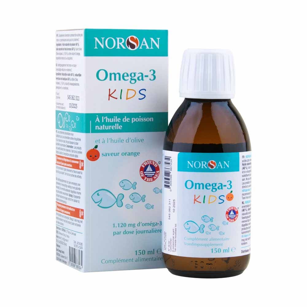 NORSAN Omega 3 Kids aceite de pescado natural 150 ml