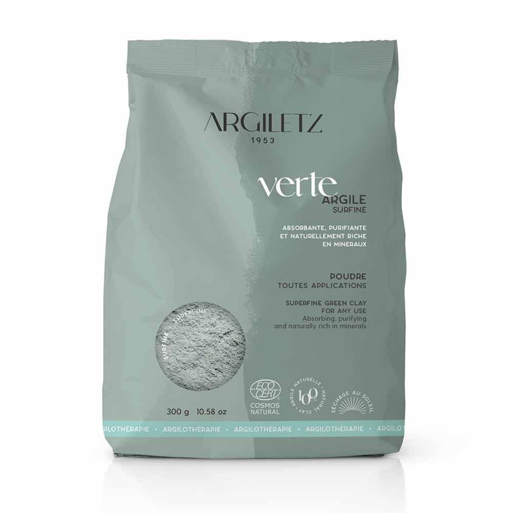 Argiletz Arcilla Verde Surfine Polvo Todas las aplicaciones 300g