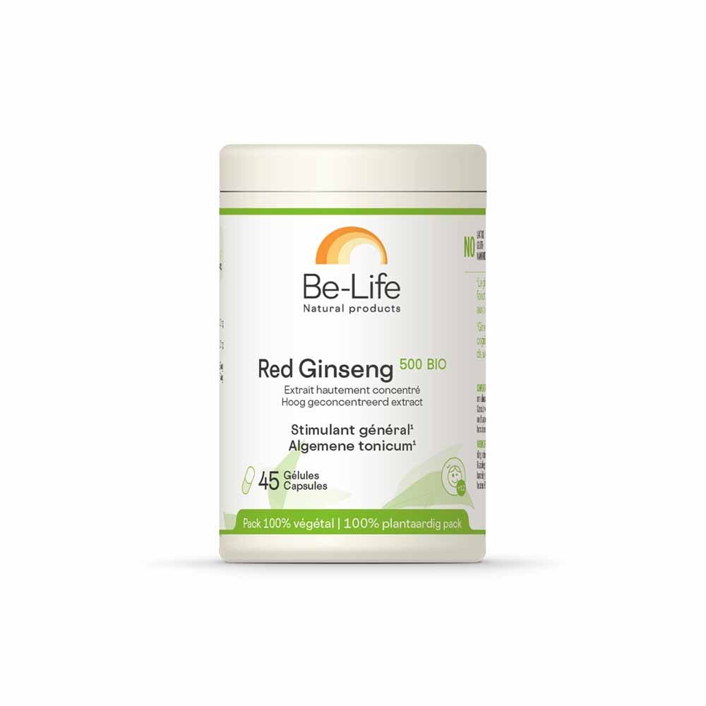 Be-Life Ginseng rojo 500 bio 45 cápsulas