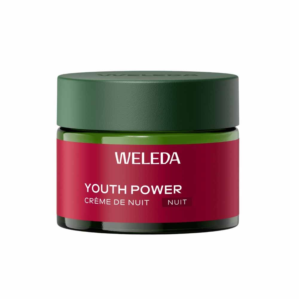 Weleda Granada Crema de noche antiarrugas Youth Power y péptidos de Maca 40 ml