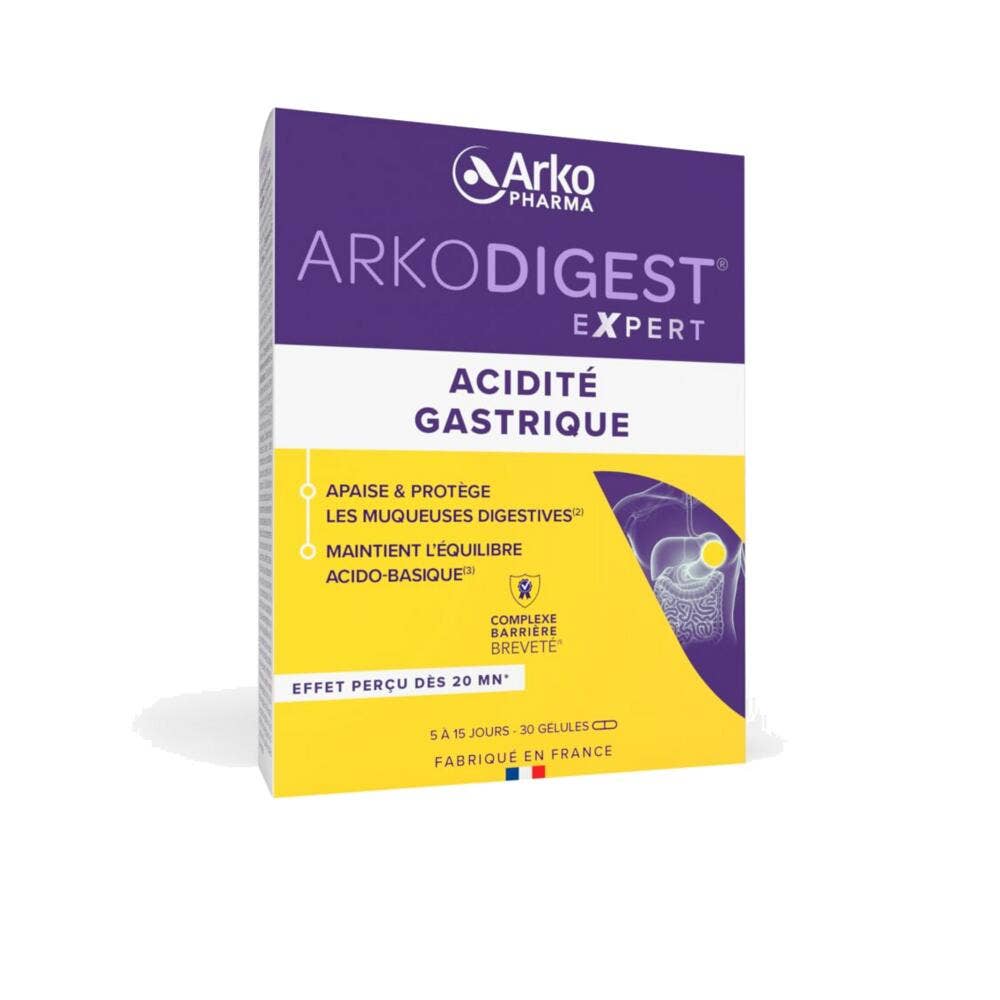 Arkopharma Arkodigest Experto en acidez gástrica 30 cápsulas