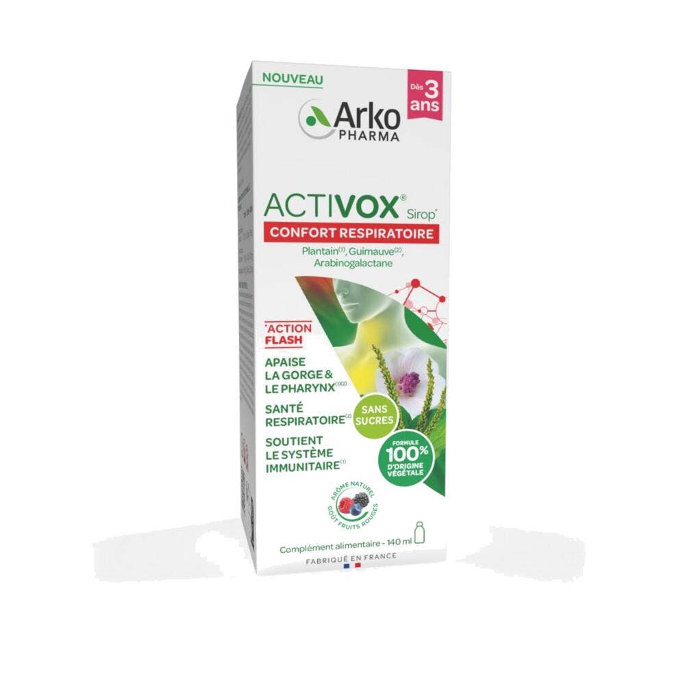 Arkopharma Activox Jarabe confort respiratorio 140 ml