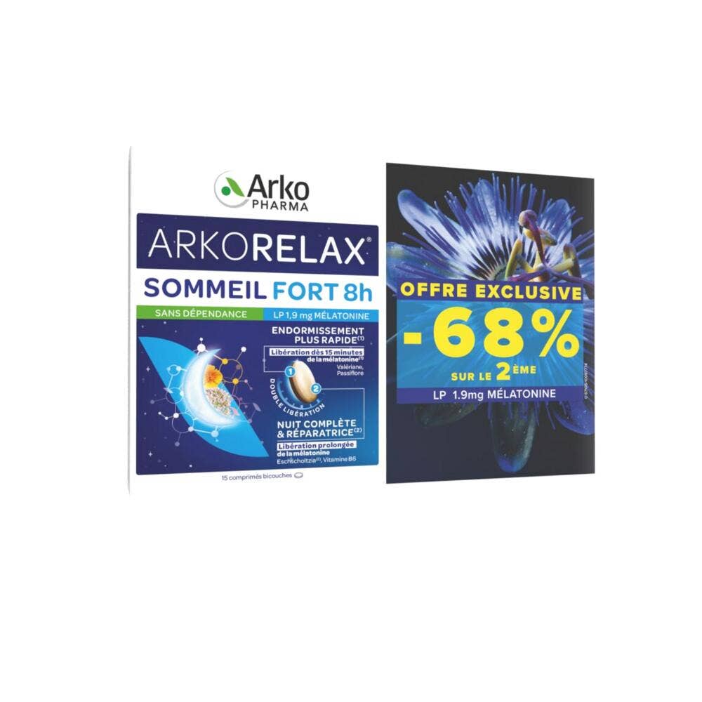 Arkopharma Arkorelax Sueño intenso 24 2 x 15 comprimidos
