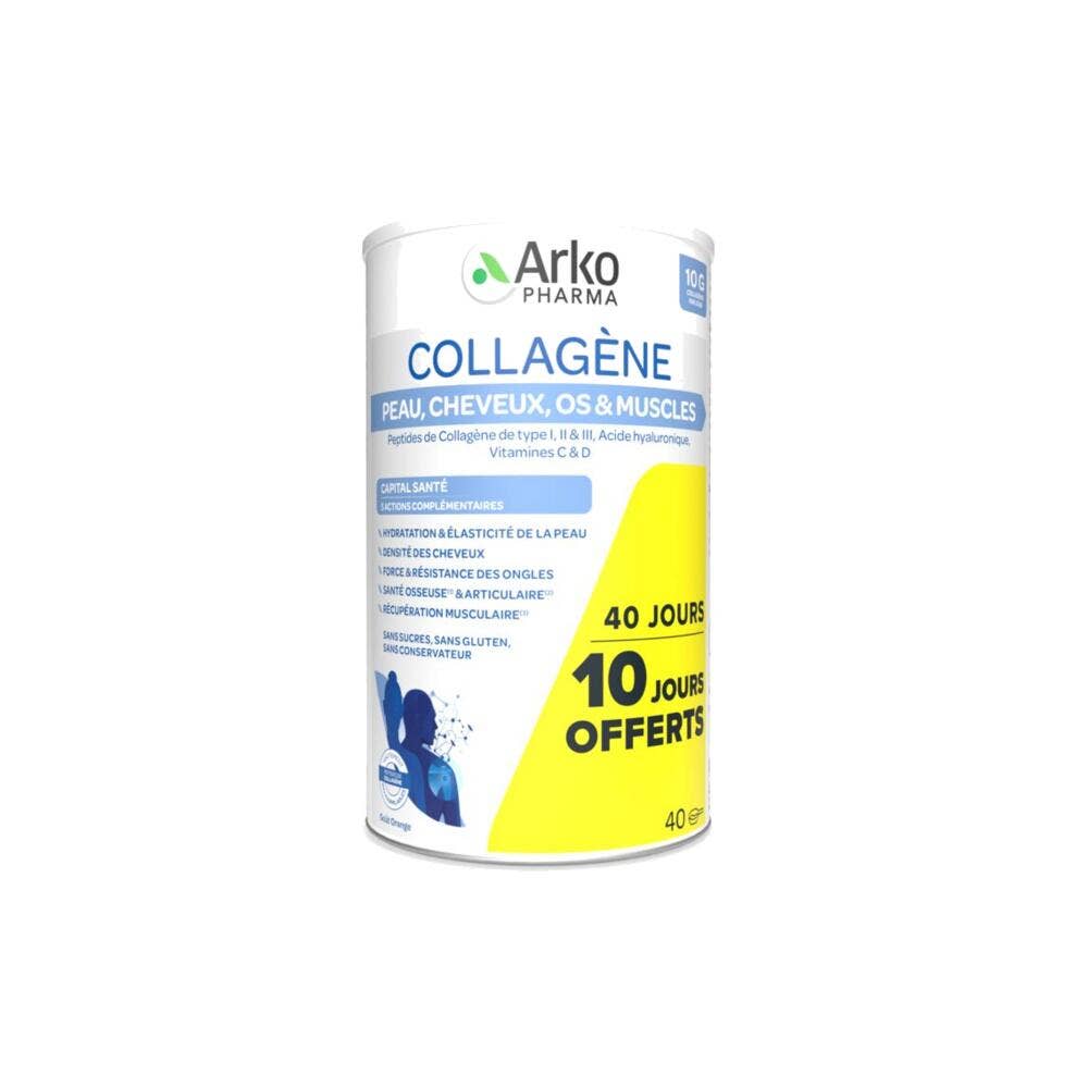 Arkopharma Collagène Piel, cabello, huesos y músculos 480 g