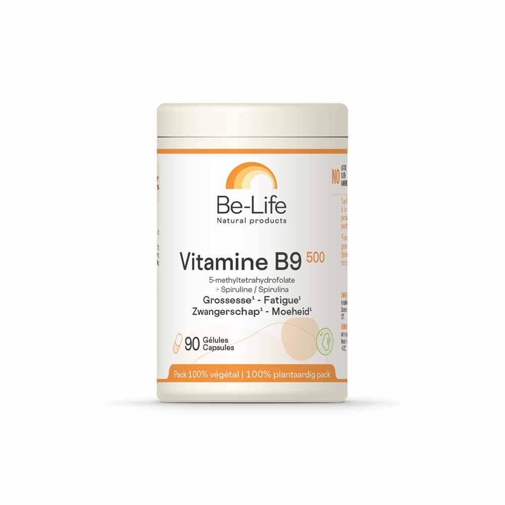 Be-Life Vitamina B9 500 90 cápsulas 90 cápsulas