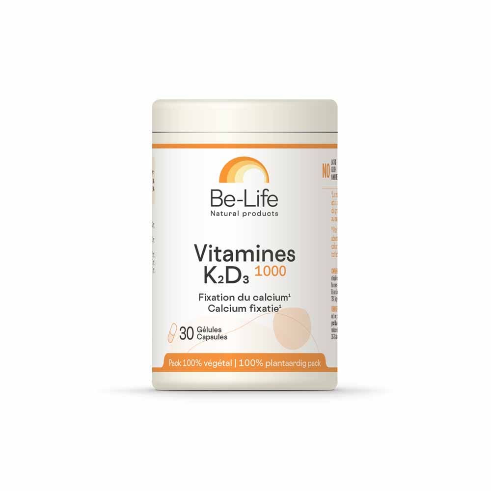 Be-Life Vitaminas K2+D3 1000 30 cápsulas