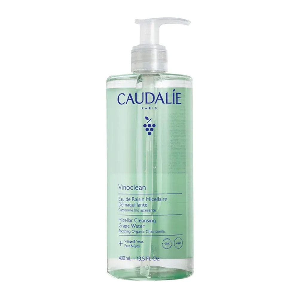 Caudalie Vinoclean Agua micelar desmaquillante rostro y ojos 400ml