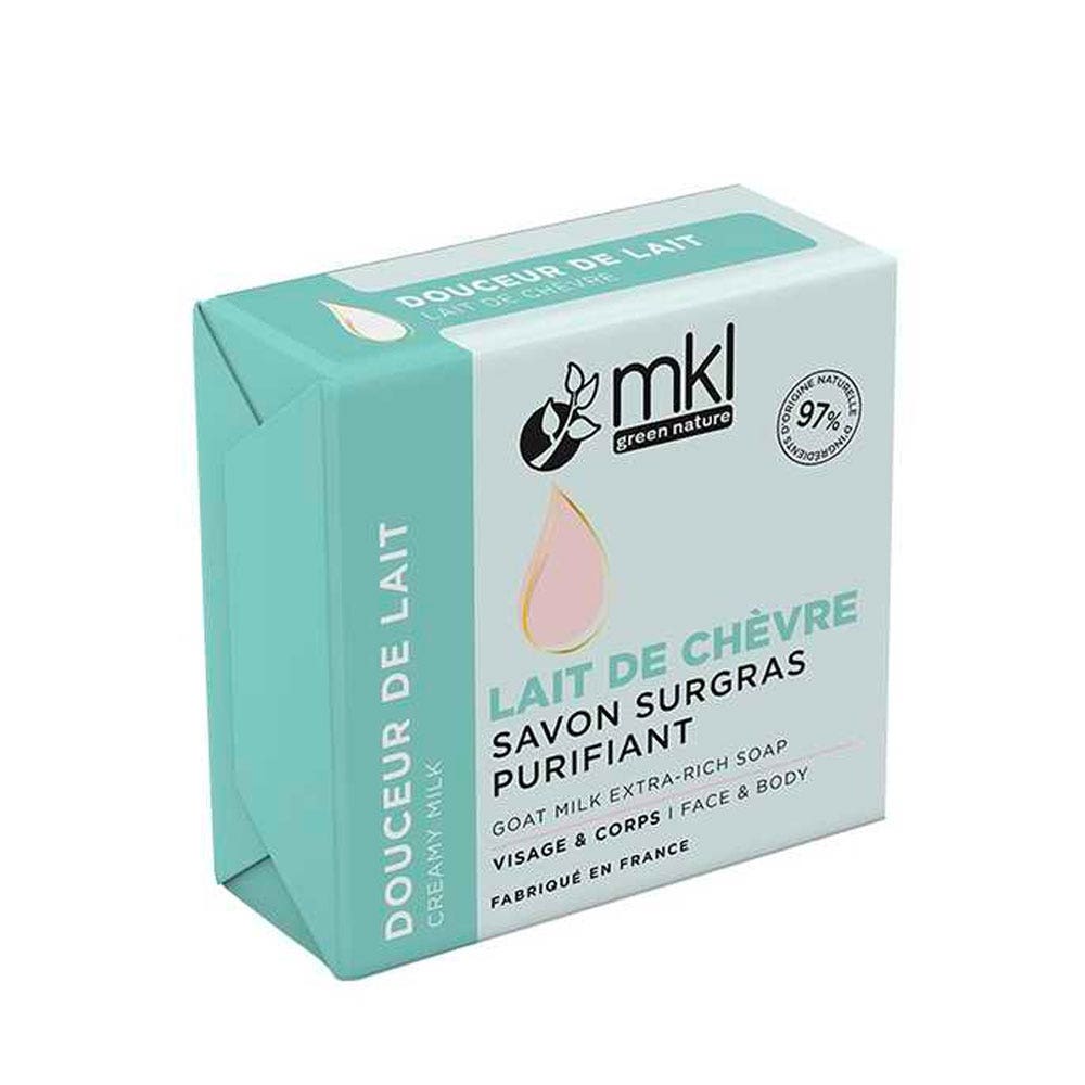 Mkl Jabón nutritivo de leche de cabra ecológica Piel sensible 100g