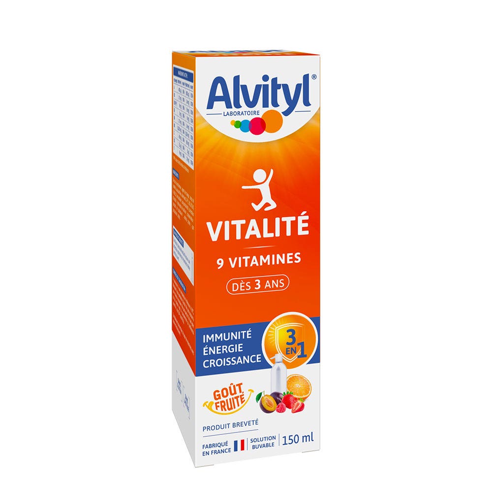 Alvityl Solución bebible multivitamínica de vitalidad 150 ml
