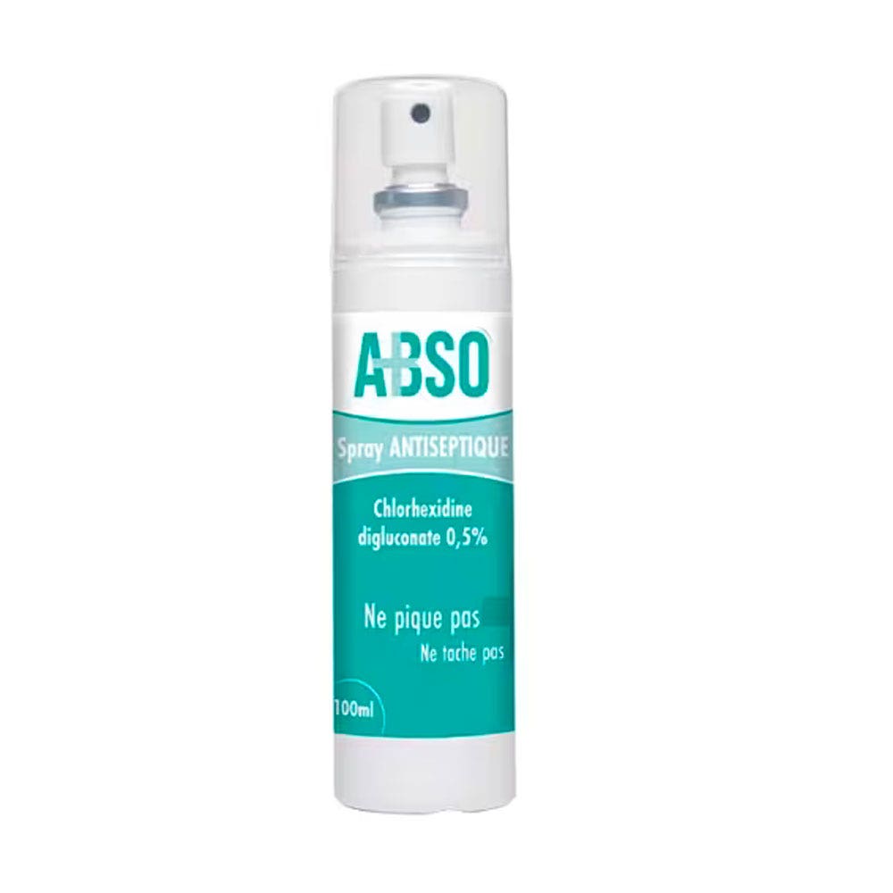 Marque Verte Abso Digluconato de clorhexidina 0,5 % spray antiséptico 100 ml